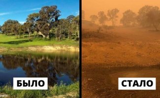 19 фото до и после пожаров в Австралии, которые показывают весь ужас случившегося (15 фото)