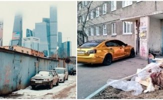 Без штанов, но в шляпе, или Нищета и блеск: города контрастов России (21 фото)