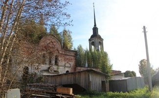 Старинные деревни Ярославской области. Некоуз и Станилово. Разрушенная церковь (25 фото + 1 видео)