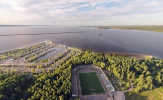 Российские футбольные стадионы из глубинки (19 фото + 1 видео)