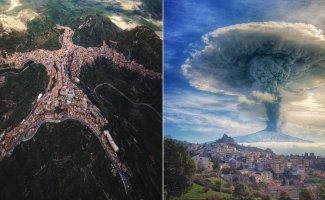 Сицилия — итальянская жемчужина с одним здоровенным вулканом (18 фото)