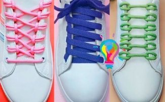 Как научиться завязывать шнурки: от простого метода до оригинальных сложных узоров (1 фото)
