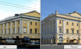 Как реставрация меняет облик зданий? (9 фото)