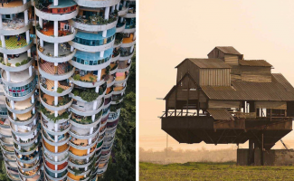40 необычных зданий и сооружений со всего мира (41 фото)