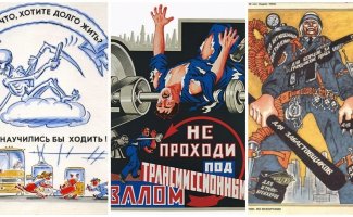 20 брутальных советских плакатов: кошмарные ужасы, с которыми боролись (21 фото)