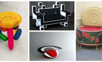 20 примеров необычной мебели, которую купят лишь креативные личности (27 фото)