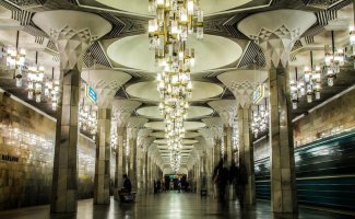 Красота Ташкентского метро (9 фото)