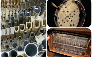 10 интересных фото изнутри, которые покажут, что скрывают музыкальные инструменты (12 фото)