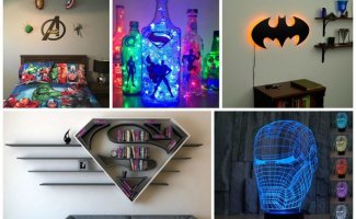 Супергерои в детской комнате (30 фото)